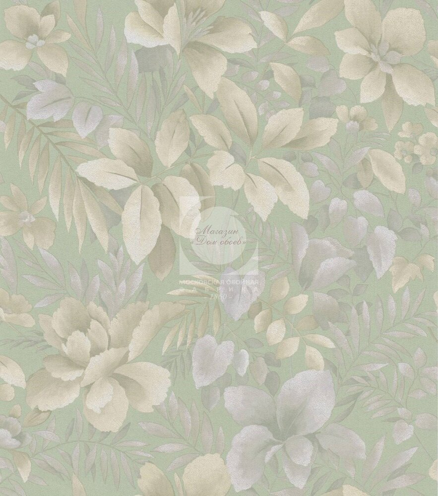 фото Обои бумажные МОФ Тропики 236612-4 0,53х10м