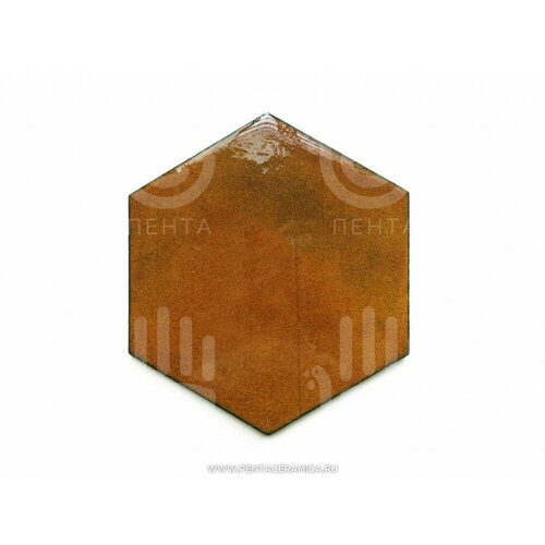 Плитка шестиугольник - Янтарный, м2