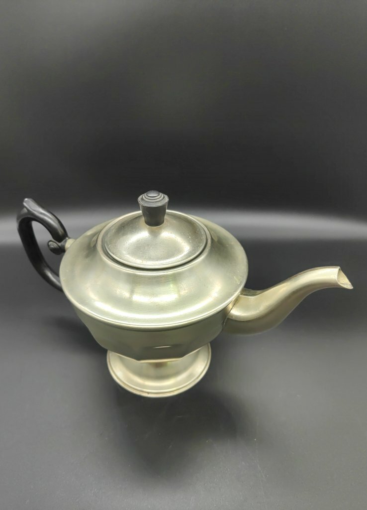 фото Чайник заварочный, металл, серебрение, Европа, 1960-1980 гг.