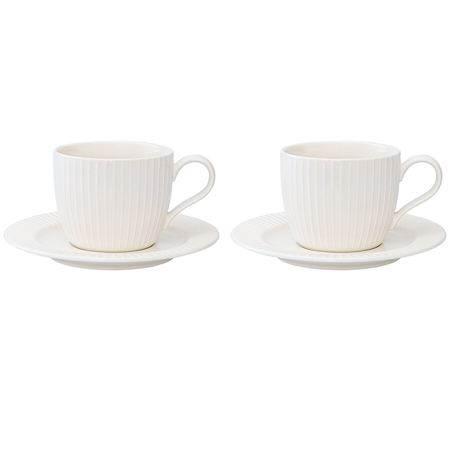 фото Набор чайных пар Soft Ripples, Dual Glazing, 250 мл, 2 шт.