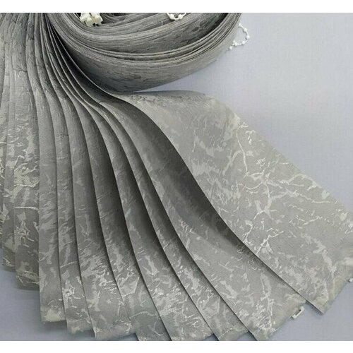 Ламели для вертикальных жалюзи Айс New 120 см х 10 шт, Серый