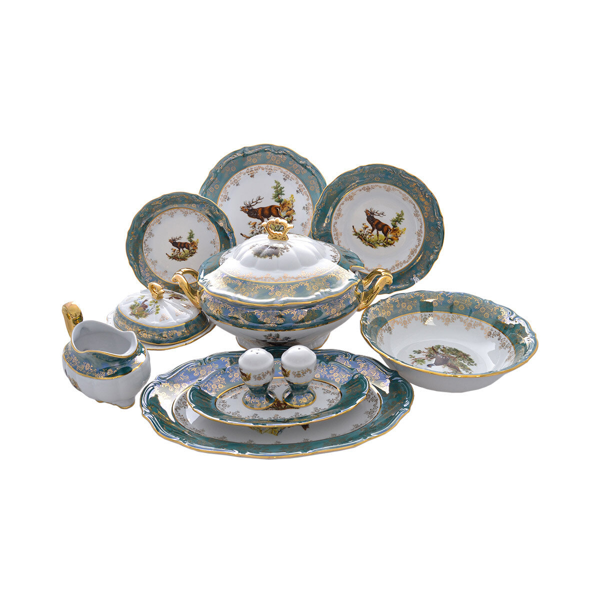 фото Столовый сервиз Repast Мадонна перламутр Мария-тереза 28 предметов на 6 персон