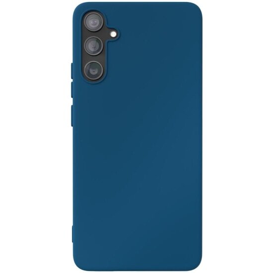 Чехол VLP для Samsung Galaxy A34 Silicone Case темно-синий
