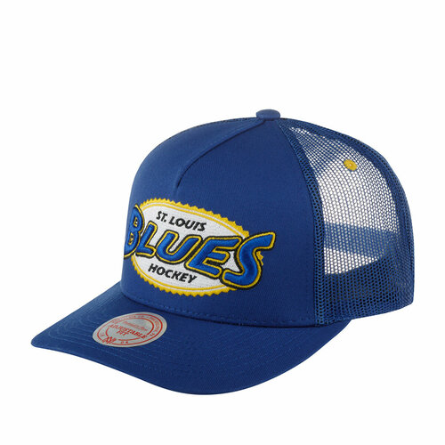 Бейсболка Mitchell & Ness, размер OneSize, синий футболка st louis blues