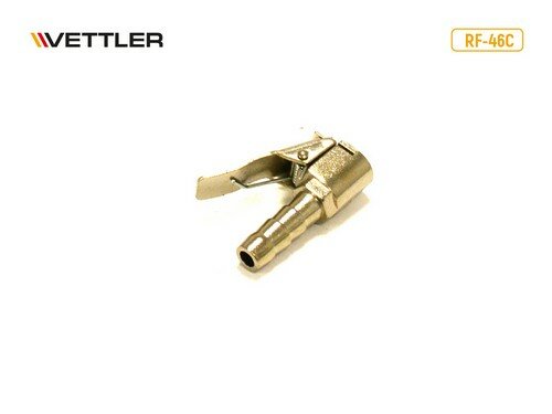 VETTLER RF46C Наконечник насоса подкачки быстросъёмный 1/4" длина 46 цвет хром VETTLER