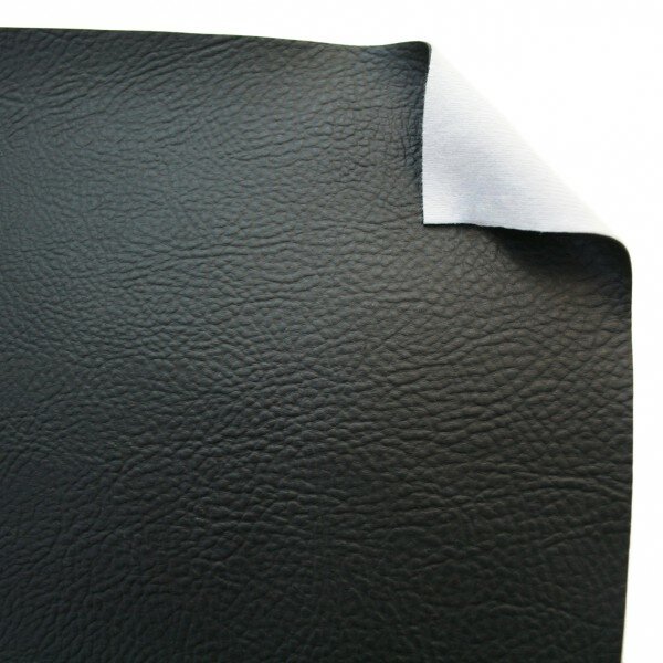 Каучуковый материал (черный матовый В1702, ширина 1,4 м, толщина 1,3 мм) #16411