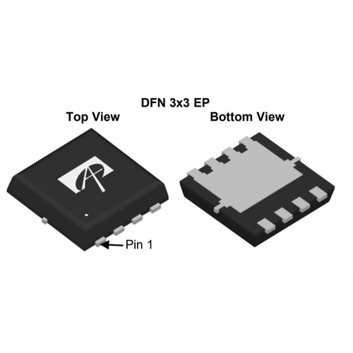 Микросхема AON7508 N-Channel MOSFET 30V 32A DFN3x3EP