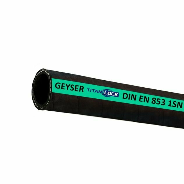фото Рукав высокого давления РВД GEYSER 1SN EN853, внутр. диам. 12мм, TLGY012-1SN TITAN LOCK, 5 метров