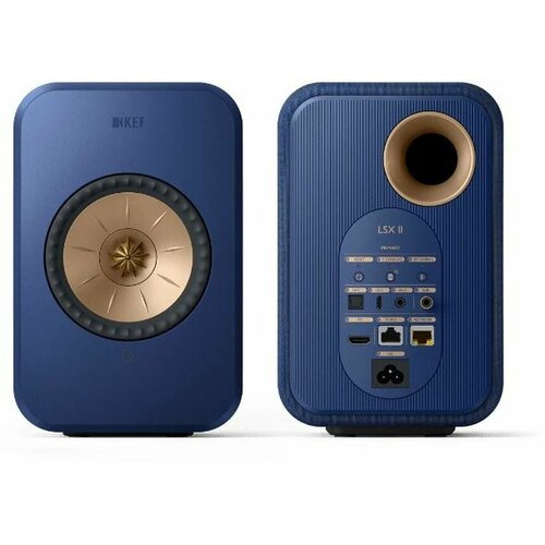 Полочная акустика KEF LSX II, Cobalt blue