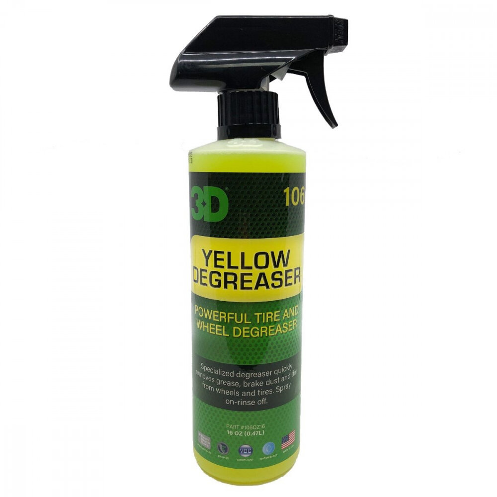 Очиститель покрышек и резины 3D Yellow Degreaser