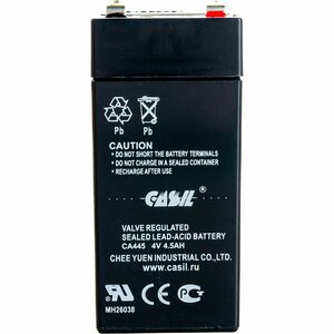 CASIL Аккумуляторная батарея CA445 4 В / 4,5 Ач 10601481