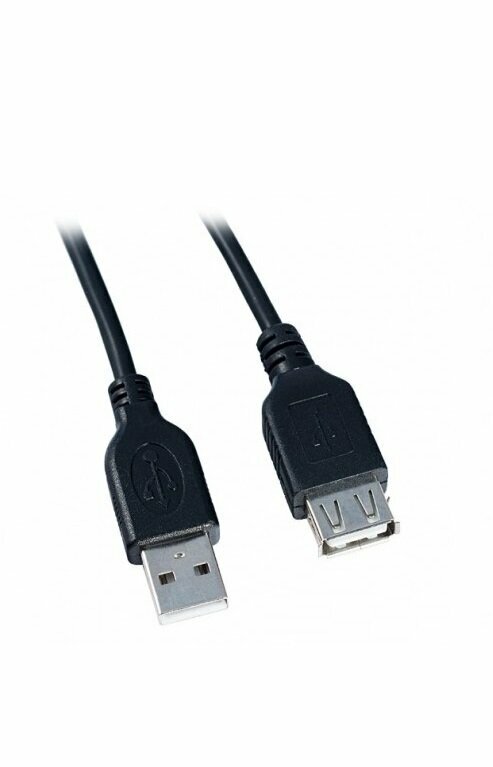 фото VS, Кабель, USB2.0 A вилка - А розетка, 1 метр (U510)