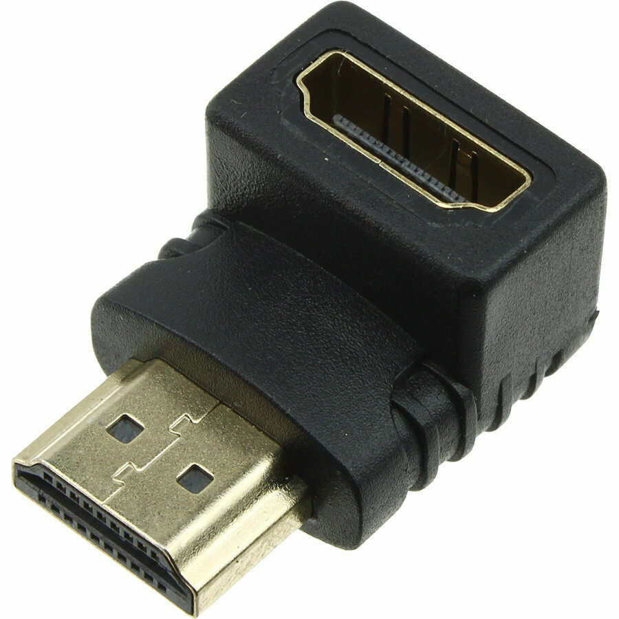 Переходник HDMI-HDMI(G) углом mini