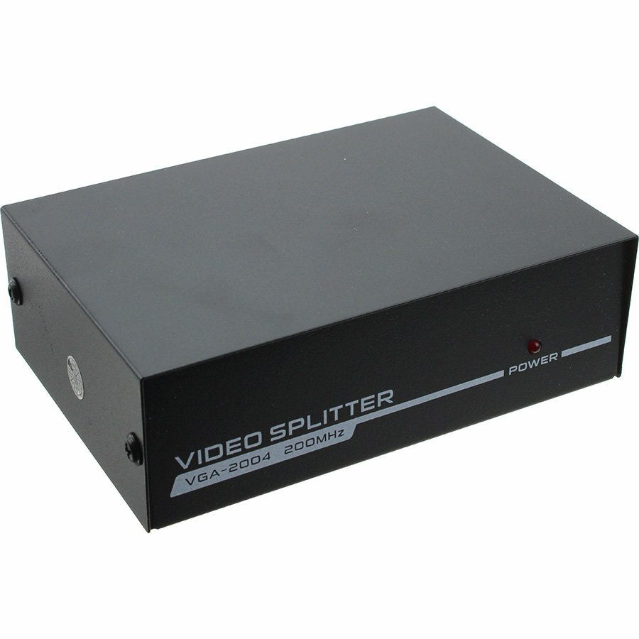 Разветвитель splitter VGA на 4 порта, 200MHz