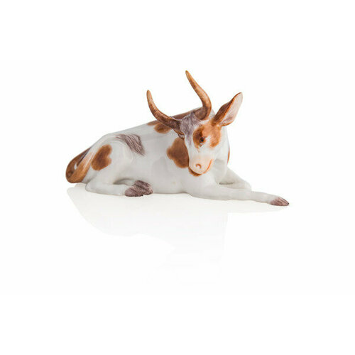 Фигурка Meissen 5,5 см Лежащий бык
