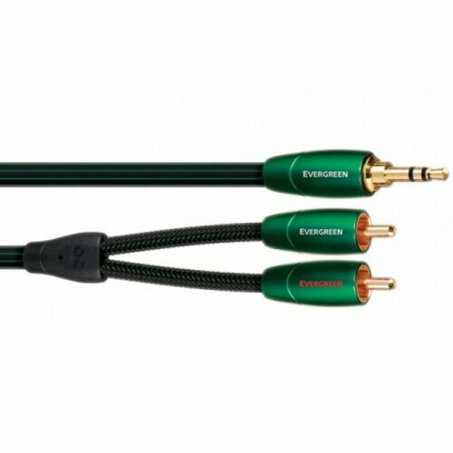 Кабель межблочный аудио AudioQuest Evergreen 3.5M-2RCA, 0.6 м