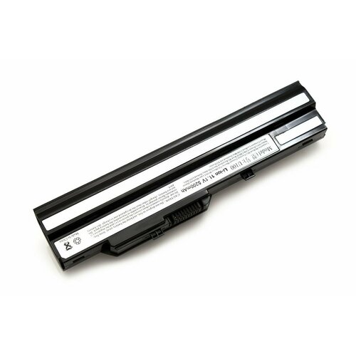 Аккумулятор для ноутбука MSI Wind U100-641US 5200 mah 11. V