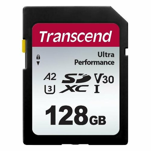 Карта памяти SDHC Transcend 128GB TS128GSDC340S transcend карта памяти securedigital 128gb ts128gsdc330s