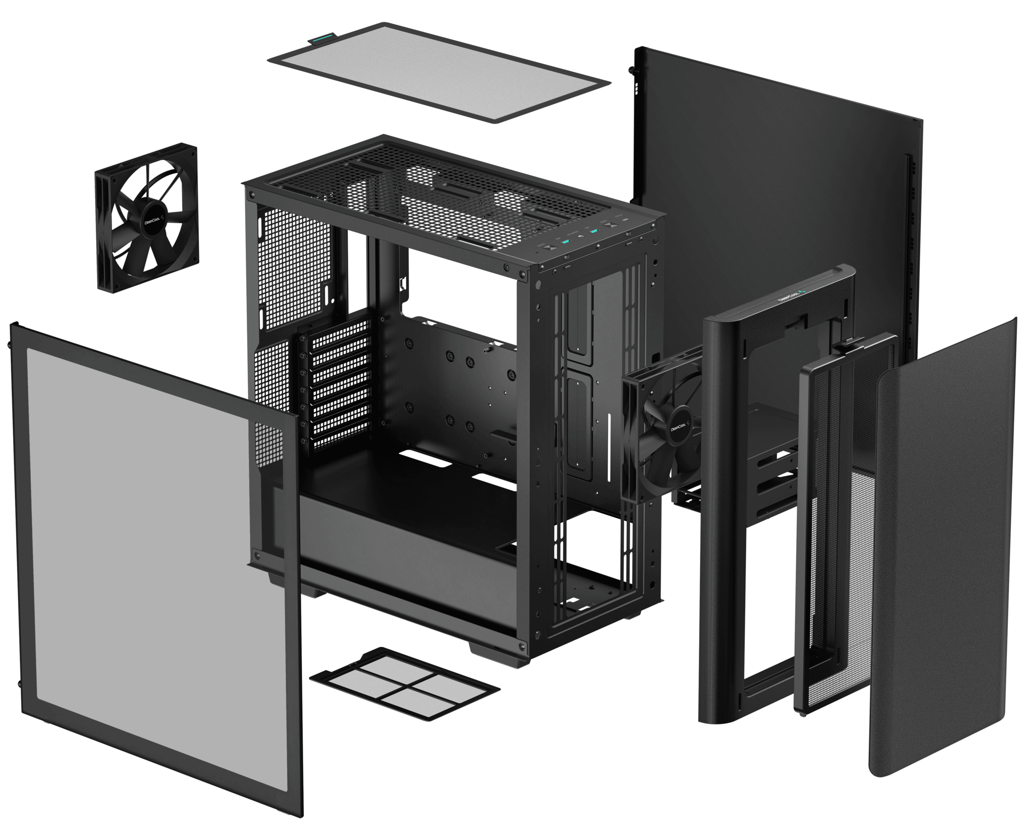 Компьютерный корпус Deepcool CK500 Black