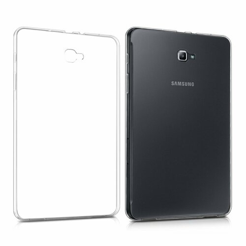 Защитный чехол MyPads из силикона задняя панель-чехол-накладка для Samsung Galaxy Tab A 10.1 2016 SM-T580 / T585C / T585N белая