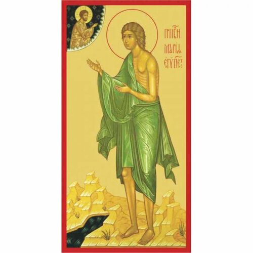 Икона Мария Египетская ростовая, арт PKI-ПРП-11
