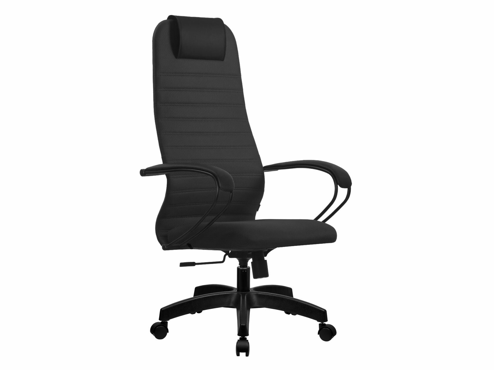 фото Кресло руководителя Метта SU-B-10/подл.130/осн.001 Темно-серый, ткань