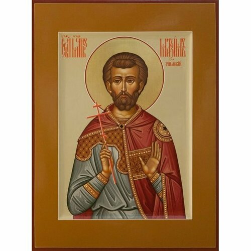 Икона Максим Римский Мученик писаная, арт ИР-0147