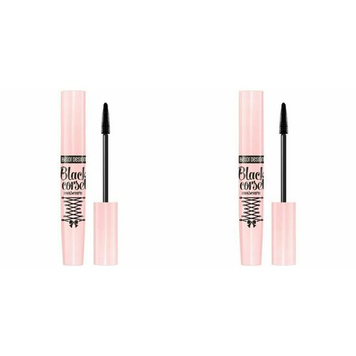 Belor Design Тушь для ресниц Black Corset моделирующая, 2 шт