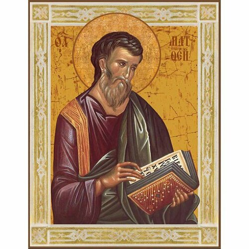Храмовая икона Матфей Апостол, арт ДМИХ-136