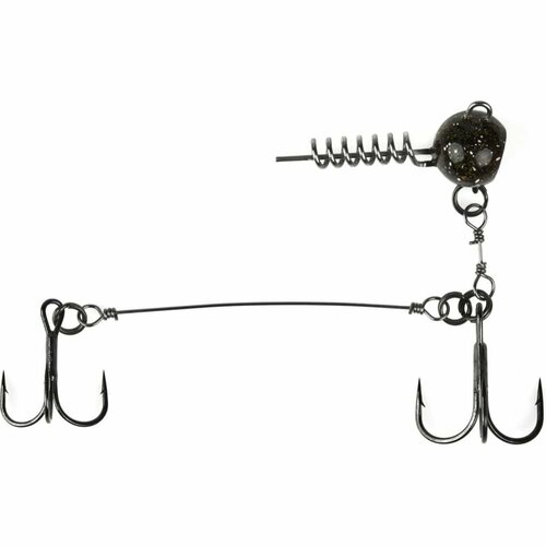 lucky john оснастка стальная стингер lucky john deep pike stinger rig l flexhead ljp7403 l010 10 гр Стальная оснастка Lucky John DEEP PIKE STINGER RIG L+FLEXHEAD