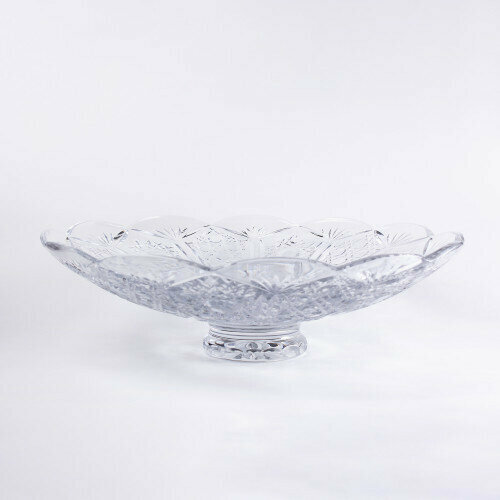 Ваза Для Фруктов (Хрусталь) 100142 Бахметевский Завод