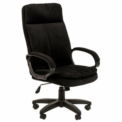 Кресло руководителя Easy Chair 691 TС ткань черный, пластик