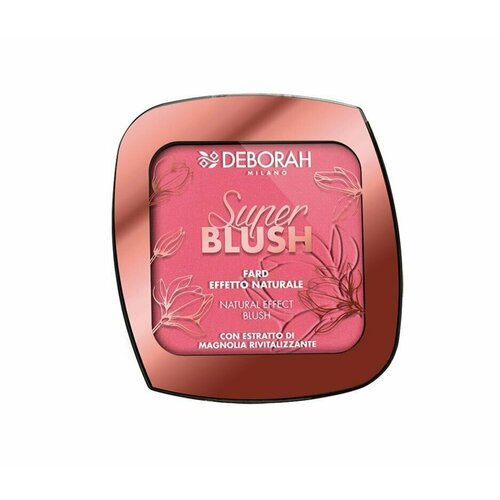 DEBORAH Румяна SUPER BLUSH тон 01 Роза, 9 г