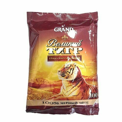 GRAND Чай гранулированный Великий Тигр, черный, 100 г