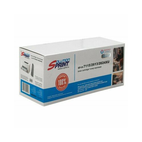 Картридж Sprint SP-H-7115 (15X)/ 2613 (13X)/ 2624 (24X) U для HP совместимый тонер hi black 9803620094 для hp laserjet 1000w hp laserjet 1005w hp laserjet 1200 hp laserjet 1220 hp laserjet 3300 черный 150 г 1 цвет 1 шт