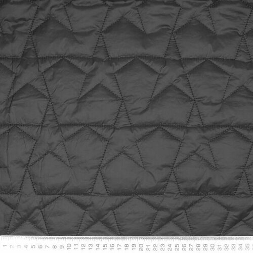 Курточная ткань для шитья и рукоделия. Стежка черная, 100х140 см