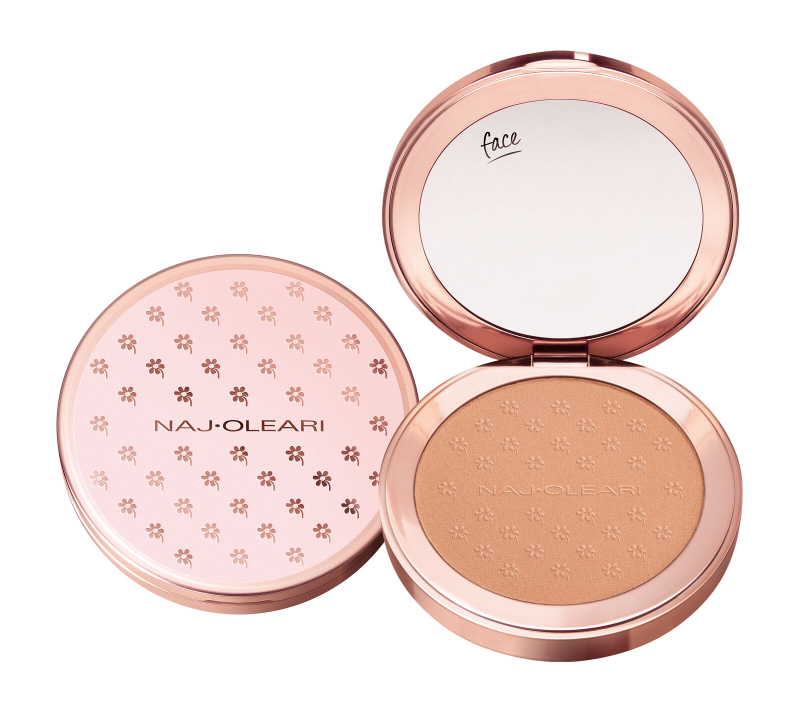 NAJ OLEARI Fancy Sun Bronzer Пудра бронзирующая для лица, 9,5 г, 02