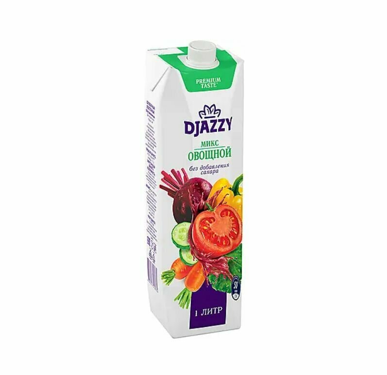 "Djazzy", напиток "Овощной микс"