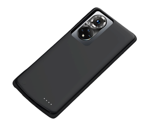 Фото Чехол-бампер MyPads со встроенной батареей-аккумулятором ёмкостью 10000mAh для Huawei Honor 50 черный