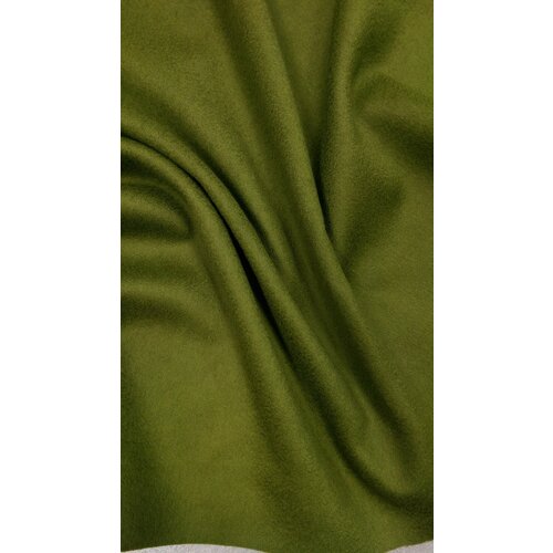 Ткань Сукно кашемир зелёное Италия