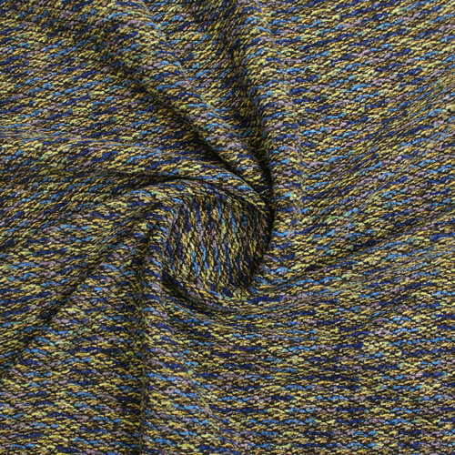 Трикотажная ткань разноцветный принт трикотажная ткань синяя принт птицы