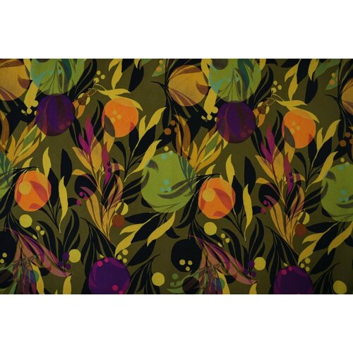 Ткань яркая джинсовая ткань с эластаном