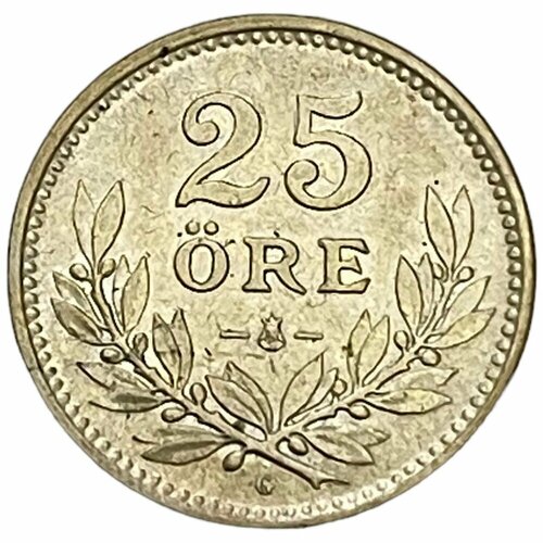 Швеция 25 эре (оре) 1937 г. гренландия 25 эре 1926 г 2