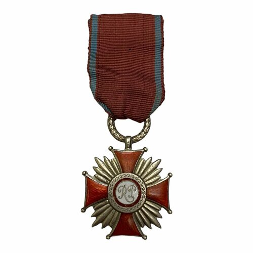 Польша, крест Заслуг II степень 1946-1949 гг. (4) либерия офицерский крест ордена африканского освобождения реформ 4 степень 1897 1980 гг