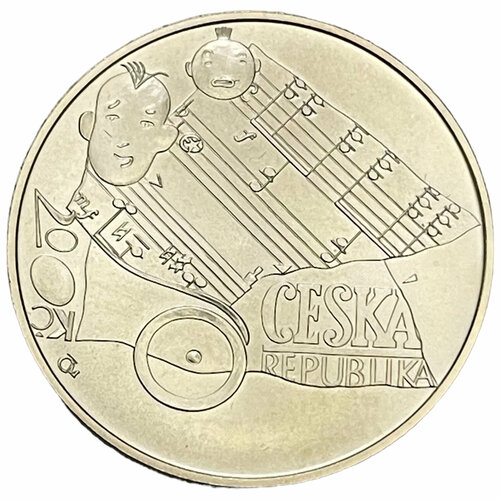 Чехия 200 крон 2006 г. (100 лет со дня рождения Ярослава Ежека)