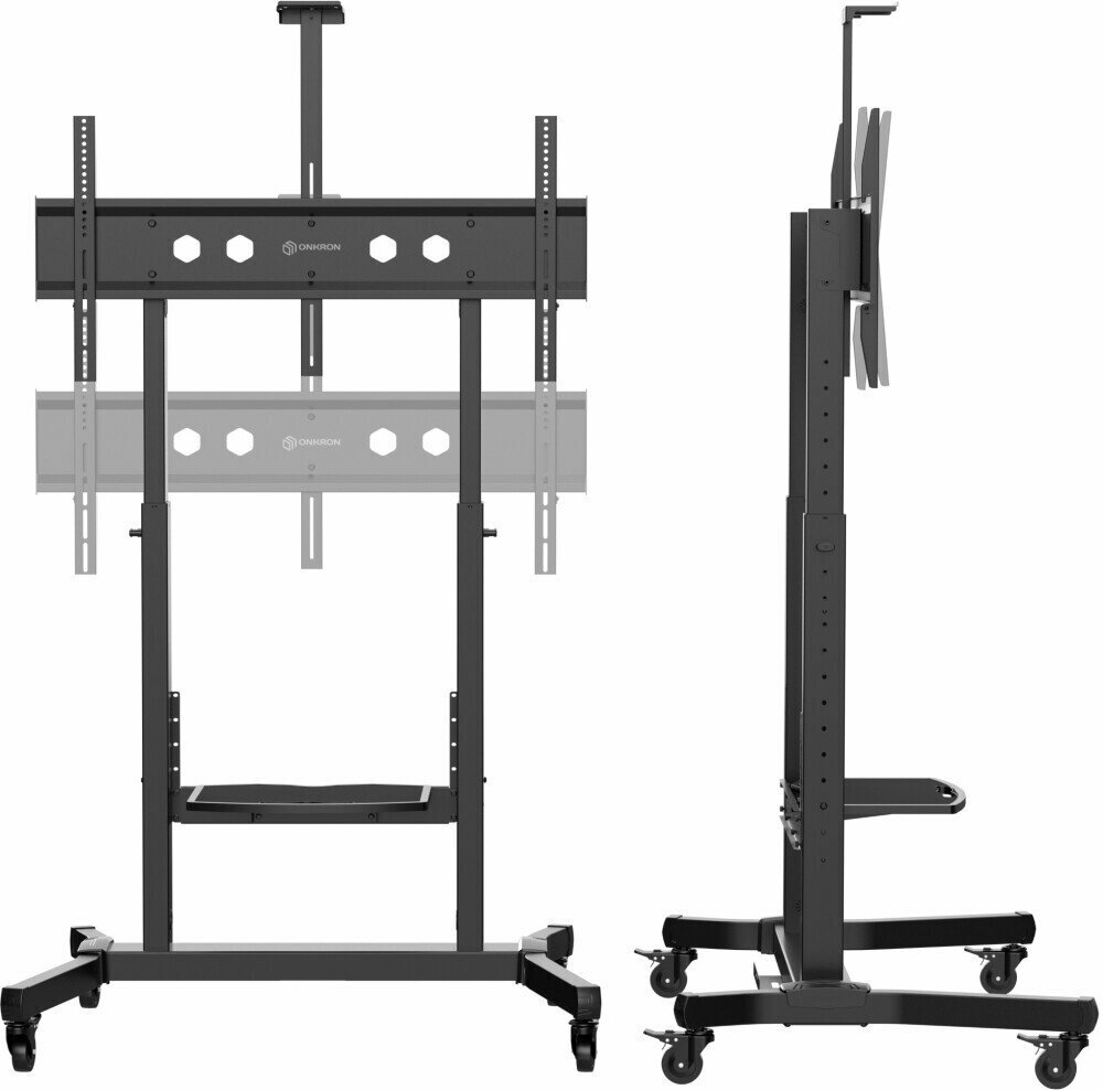 Стойка для телевизора Onkron TS1991, 50-100", напольный, наклон, черный (ts1991-b) - фото №2