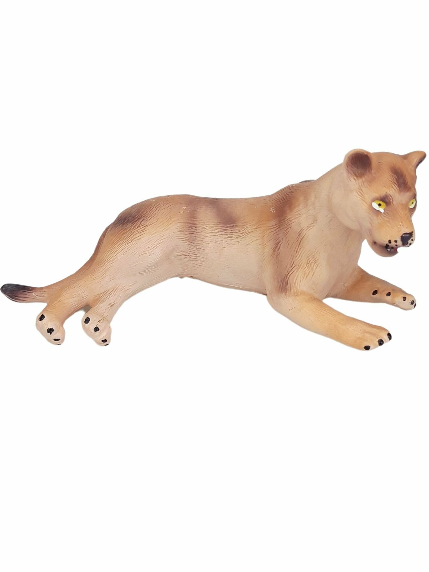 Фигурка животного Львица, большая коллекционная декоративная игрушка из серии Дикие животные для детей