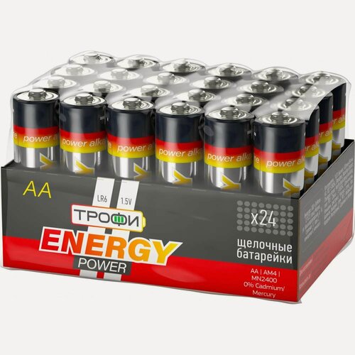 Изображение товара Батарейки Трофи LR6-24 bulk Б0035376 от ELEMENTX