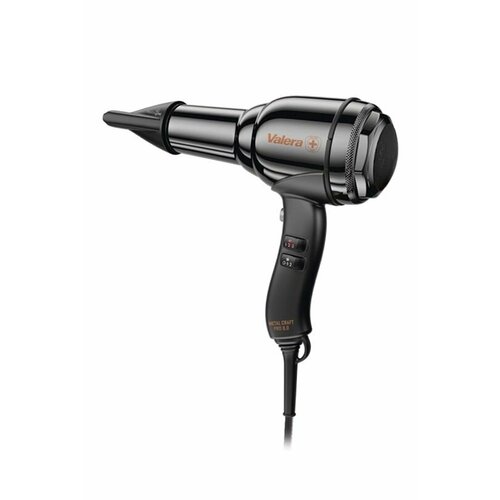 Фен для волос профессиональный Valera Metal Craft Pro 8.0 Black Chrome MCP8.0RCBL, 2200W фен профессиональный valera master pro 3000 light black