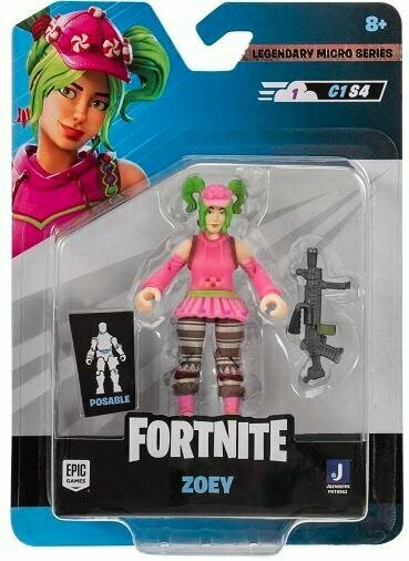 Микрофигурка героя FORTNITE ZOEY 6.5 см с аксессуарами JAZWARES FNT0962